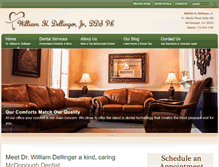 Tablet Screenshot of drwilliamdellinger.com